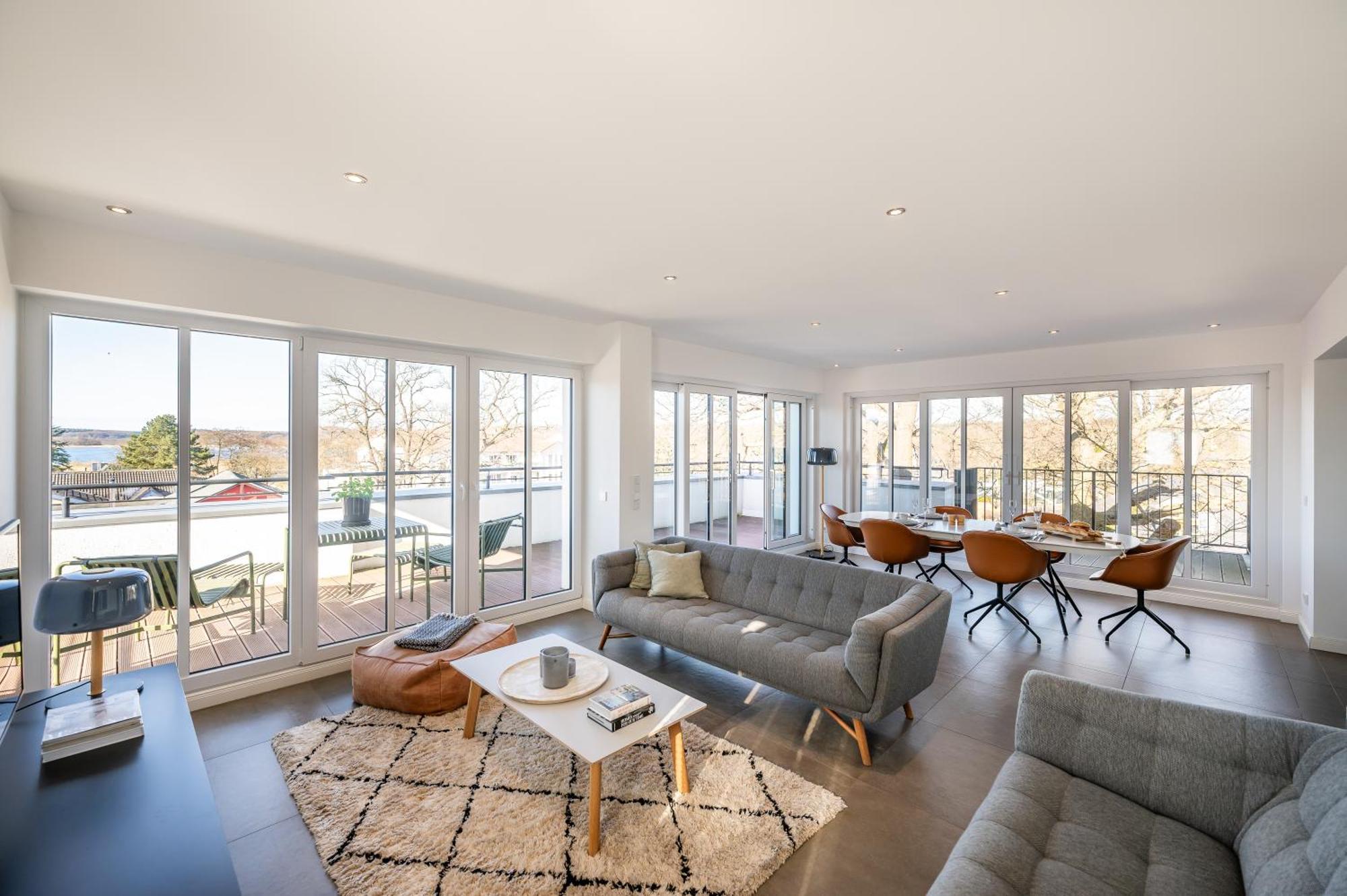 Villa Lindholm Wohnung 5 Penthouse Binz Kültér fotó