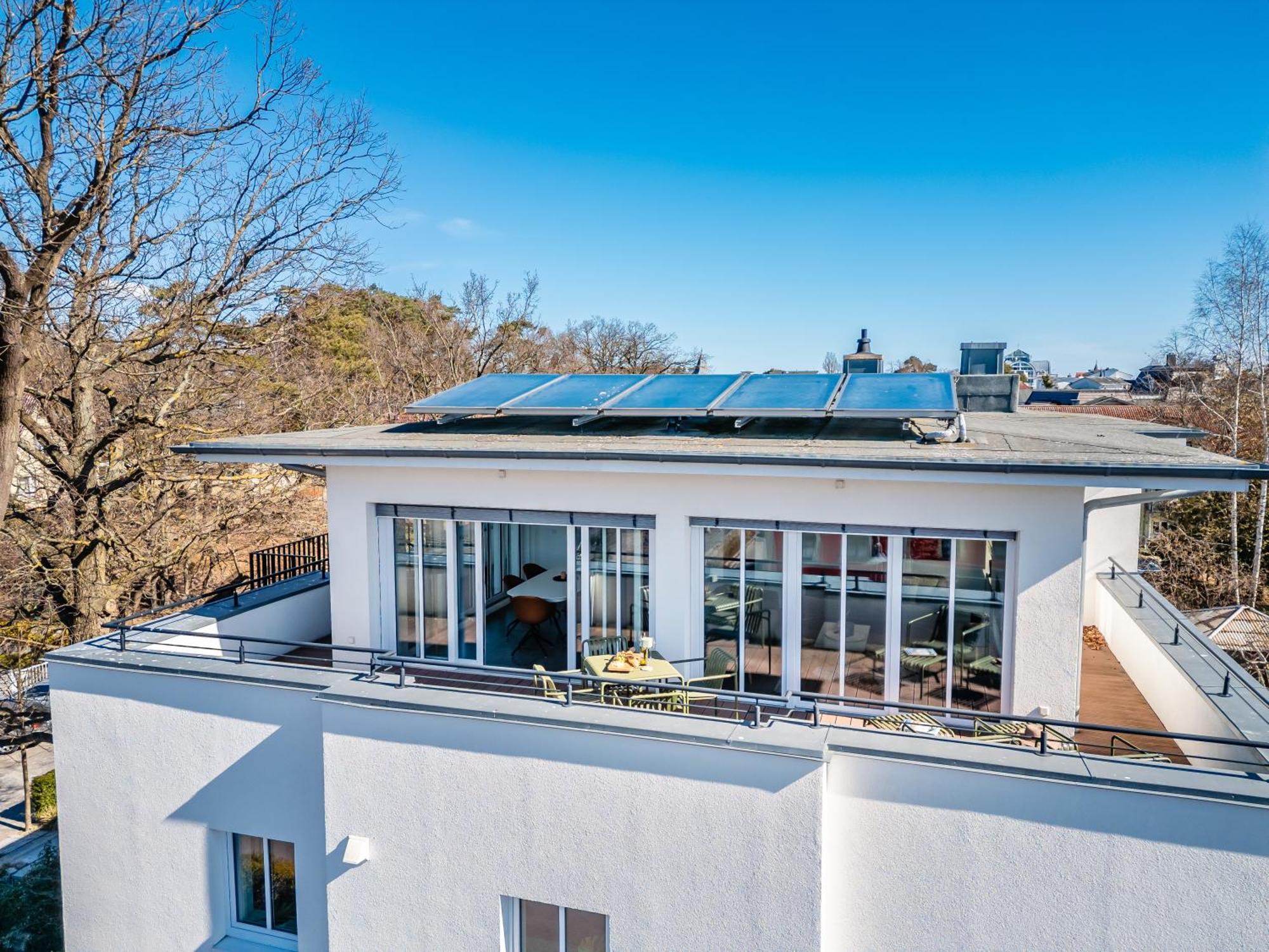 Villa Lindholm Wohnung 5 Penthouse Binz Kültér fotó