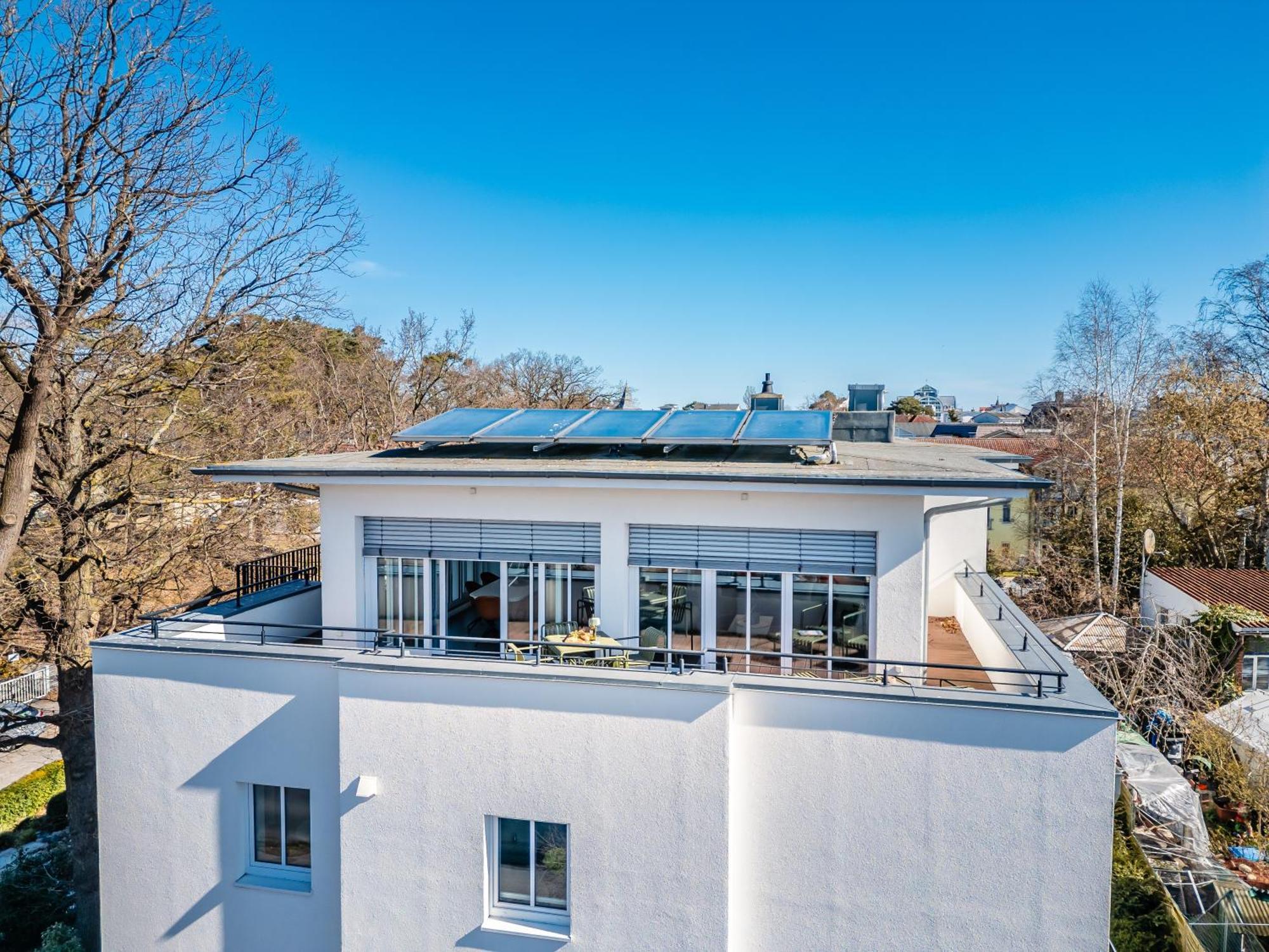 Villa Lindholm Wohnung 5 Penthouse Binz Kültér fotó